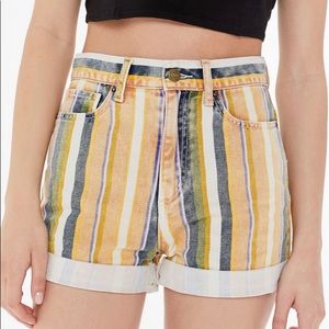 NWOT BDG Denim High-Rise Mom Short